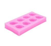 Zerodis Crafting Tools Mold Multifunction 3D Fruit Fondant Mold Non Stick Simple Demoulding Reusable Cute Baking Mould Craft Making Tool for Cake Decorating Strawberry Silicone Wax