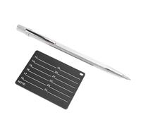 Zerodis Crypto Phrase Plate, Seed Phrase Storage with 2mm Aluminum Alloy Backup for Long Lasting Security and Tungsten Steel Engraving Pen for Precise Offline Etching and Keyring