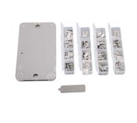 Zerodis Crypto Seed Phrase Backup, Stainless Steel Fireproof 24 Word Card Cold Storage for BTC ETH Recovery Backup