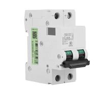 Zerodis DC 2P Miniature Circuit Breaker Switch DIN Rail Installation Electrical Box 25A, Prolong The Life, Easy to Use, Easy Installation, Wide Application with Solar Panels Grid (40A)