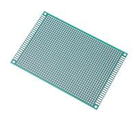 Zerodis Development Kits Boards Breadboard, Tinned PCB for Easy Soldering, Anti-aging and Resistant, Perfect for Electrical Experiments and Electronic Projects 8x12cm Double