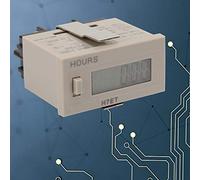 Zerodis Digital Counter, 48x24 Standard Panel Size, 6-Digit LCD Display, Reliable Counting, Long Battery Life, DC 5-30V, H7ET-BVM, Easy to Install, No Mechanical Wear, Lithium Battery (0.00 seconds)