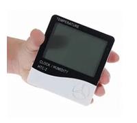 Zerodis Digital Hygrometer Thermometer with External Probe, Indoor Outdoor Temperature Humidity Monitor for Home Greenhouse Aquarium, Dual Display with 1.5m Sensor (-4°F to