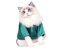Zerodis Dog Summer Clothes Pet Summer T Shirt Japanese Style Cat Apparel with Breathable Polyester Fabric for Outdoor Walking Travel Camping (M)
