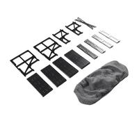 Zerodis Dog Supplies Washable Cover For Small Dogs Anti Slip Durable Plastic Ramp For Couch Bed Access Stairs Removable