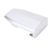 Zerodis Door Handle Lock Cylinder Cover Chrome ABS Exterior Lock Cap OEM 13596115 Clip On Replacement for Front Left Outside Door Handle Repair
