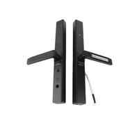 Zerodis Door Locks Methods Aluminum Alloy Door Lock TY APP Fingerprint Password Card Mechanical Electronic with Code Passcode Biometric Handle Smart, 5 (Black)