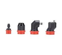 Zerodis Electric Drill Chuck Set 6.35mm for Cordless Drills | Self-locking Hex Shank Adapter, Carbon Steel Construction, Lightweight Quick Bit Change, Compatible with Corded Drills and