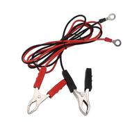 Zerodis Electric Fence Connectors,2Pcs Fencing System Wire Electric Fence Jump Leads Electric Fence Clips Electric Fence Wire