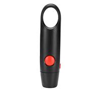 Zerodis Electronic Whistle ABS 3 Gear Adjustable Training Whistle 15cm Portable with Lanyard Clear Sound for Referees Teachers Lifeguards Travel and Sports Training (Black)