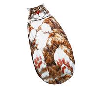 Zerodis Envelope Sleeping Bag, Cat Sleeping Bag for Cozy Home Travel Camping Gift, Cat Shaped Soft Adult