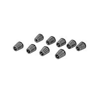 Zerodis ER25 Spring Collet Chuck Holder Morse Taper Extension Connector, High Precision Carbon Steel ER25 Tool Holder with 9pcs Collets for Industrial Drill Bit Extension Shaft (#1)