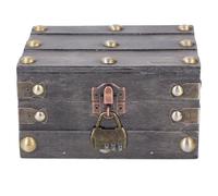 Zerodis Excellent Berso Vintage Discharge Box with Password Block for the Crying and Storage of the Housing (Grey)
