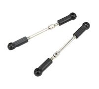 Zerodis Excellent Design Metal Front Upper Pull Rod, Stainless Steel Tie Rod for 104001 RC Car, 76mm Length for Enhanced Performance