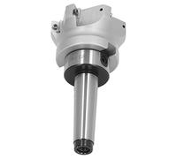 Zerodis Face Mill Cutter Holder, Milling Holder Set with 6T Cutter APMT1604 Inserts for Metal Machining, MT3 FMB27