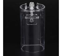 Zerodis Fish Food Ring with Transparent Acrylic Material, a Floating Food for the Aquarium, Prevents Them From Floating Them, Suitable for 2.0 Cm Thick Tanks, Ideal for Starting Guards