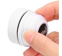 Zerodis Fish Tank Cleaning Tools Fish Tank Brush Mini Plastic Magnet Scrubber Ideal For Freshwater And Saltwater Aquarium Cleaner Magnetic (White)