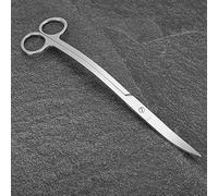 Zerodis Fish Tank Cleaning Tools Stainless Steel For Fish Tanks Easy To Use With Comfortable Grip And Blades For Aquatic Plant Maintenance Aquatic Plant Scissors (wave cut)