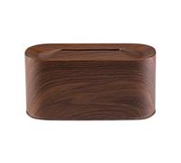 Zerodis Fragrance Diffuser Diffuser 220ml USB Aromatherapy with 7 Color Changing Lights Realistic Mystical/Fantasy Effect Cool Mist Humidifier Auto Shut Off for Home Office Bedroom Decor (Dark Wood