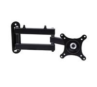 Zerodis Full Motion TV Mount, TV Wall Mount Bracket with Accessory Pack Corner Pads for Home Use Theater Office Living Room, 360° Rotation ±20° Tilt (Fits 14 to 24 Inch)