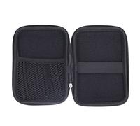 Zerodis Game Console Storage Bag, Portable Console Storage Box with Dual Layer Sponge Large Capacity Shockproof Game Pouch Prevents Scratches Hand Bag for Outdoor Travel