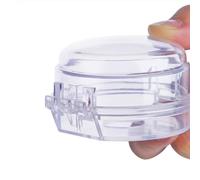 Zerodis Gas Stove Knob Cover, Minimalist Design, Wide Applicability, Sealing Structure for Home Kitchen, Gas Stove Knob Switch Cover with Non Slip Appearance, Compact and Lightweight,