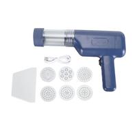 Zerodis Handheld Electric Pasta Maker, Portable Cordless Automatic Noodle Press Machine with 5 Mould Suitable for Home Kiechen Making Spaghetti Ramen Noodle