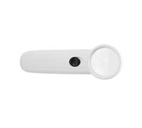 Zerodis Handheld Magnifier, Compact Magnifying Glass with Lights 5X / 15x / 40x Small LED Lighted Magnifier for Face Skin Pores Observation Manicure Ear Picking (MG6B -2 15 Times)