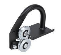 Zerodis Handheld Sheet Edge Rooling Machine, Portable Handheld Tin Sheet Pressing Tool with Dual Adjustable Rollers Suitable for Metal Plate Forming Smoothing