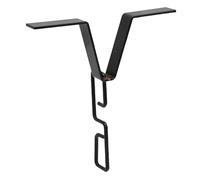 Zerodis Handicrafts Clamp/Holder Sturdy Construction Rain Chain Hook Hanger Simple to Install Rain Chain Gutter Clips V Shape Design Rainwater Collection Accessories Gutters Adapter