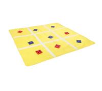 Zerodis Handicrafts Portable Outdoor Throwing Interactive Bean Bag with Stakes and Storage Bags Suitable for Entertainment Race Backyard Camping Parties Bean Toss Game Toss
