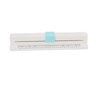 Zerodis Handicrafts Sheets Capacity Hand Push Hole Puncher with Non Slip Base Aligned Hole Markings for Loose Leaf Binders Planners Notebooks Documents 30 Paper Punch 3 Cardstock