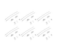 Zerodis Hardware Cabinets Stainless Steel Anti Tip Furniture Fixing Straps Adjustable Length Earthquake Steel Cables for Baby Proofing Bookshelf Cabinet Dressing Table Furniture Anchors