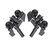 Zerodis Headlight Washer Nozzle 2PCS Front Spray Jet Set Plastic Replacement 61674290867 61674290868 for E46 323Ci 325i 325xi 328Ci Driver Passenger Side