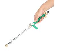Zerodis High Pressure Water Sprayer Garden Hose Nozzle with 2 Nozzles 15m Spraying Distance for Car Truck Campers Ships Cleaning (Green)