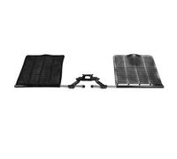Zerodis Hitch Mounted Mud Flap, Stainless Steel Splash Guards with Adjustable Brackets, Fits 67.25 to 97in Wide Truck and SUV