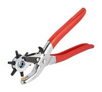 Zerodis Hole Punch Plier, Carbon Steel Multi Hole Punch for Leather Paper Plastic, Ergonomic Comfort and High Efficiency for Crafts