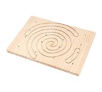 Zerodis Holzerner Castter Boord Durable and Safe for Squirrel Cage Sobed Rabbit - Pine Material Accessories [Toys]