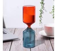 Zerodis Hourglasses Sand Hourglass Timer Handcrafted Decorative Rotating Timer Stylish Hour Glass Desk Countdown Clock Time Management for Home Cooking Reading Sand Clock Multifunction (Small 26x5cm)