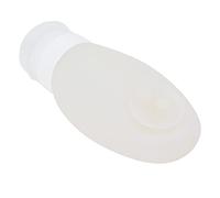 Zerodis Household Goods With Suction Cup Food Grade Silicone -Proof Design Space-Saving Size 100Ml For Shampoo And Lotion On The Go Innovative Travel Bottle (White)