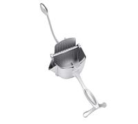 Zerodis Juice Extractor Fruit Juice Extractor with Filter Screen Ergonomic Grip Aluminum Alloy Lemon Squeezer Leakproof V Shaped Nozzle Washable for Fruit Vegetable Manual Juicer Hand (18.5X11X8.5CM)