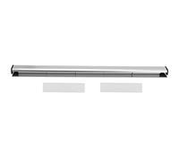 Zerodis Kitchen Order Holder, Aluminum Receipt Holder Clip Ticket Holder Ticket Rail Display Slide Check Rack with Sticker Wall Mounted Display Slide Ticket Rack for Kitchen Restaurant
