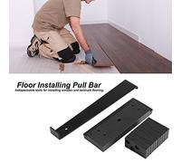 Zerodis Laminate Wood Flooring Installation Tools Heavy Duty Tapping Block Pull Bar and 20 Spacers for Installing Laminate Wooden Floors with Sturdy PP+Iron Material