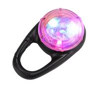 Zerodis LED Dog Collar Light Pet Safety Light Clip On Pendant with 3 Flashing Modes for Night Walking Running Hiking Visibility (Rosy)