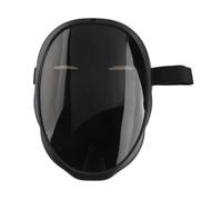 Zerodis LED Glowing Face Cover, Programmable Animation, Mobile App Control with Silicone Eye Pads for Cosplay, Parties, and Festivals