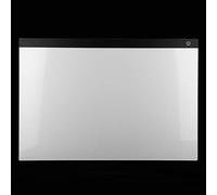 Zerodis LED LED Card Light Acrylic To Draw, Pavement Known with Smart Gloss Memory Function, Suitable for Sketch and Cuts Albums - Blacks Black