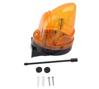 Zerodis LED Security Alarm Light with LED Light Source, IP54 Weatherproof Dome Alarm Lamp for Gate Opener, Easy Install Flashing Warning Light for Home Outdoor (24V)