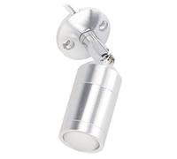 Zerodis LED Spotlight, AC 220V Aluminum Body 180° Adjustable Angle Compact Spot Lights for Jewelry Cabinets Showcase Collection Cabinets (Positive White Light 6000K)
