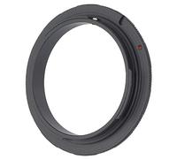 Zerodis Lens Adapter Rings, Aluminium Alloy Macro Lens Reverse Rings Adapter Lightweight Photography Reverse Converter Simple Operating for DSLR Camera Accessories (52MM)