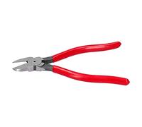 Zerodis Long Nose Pliers Chrome Steel with Rebound Spring for Copper Wire Under 0.5mm Plastic Burrs Network Cables Flexible Wires Circuit Parts Cable Ties Jewelry Diagonal Cutting Pliers